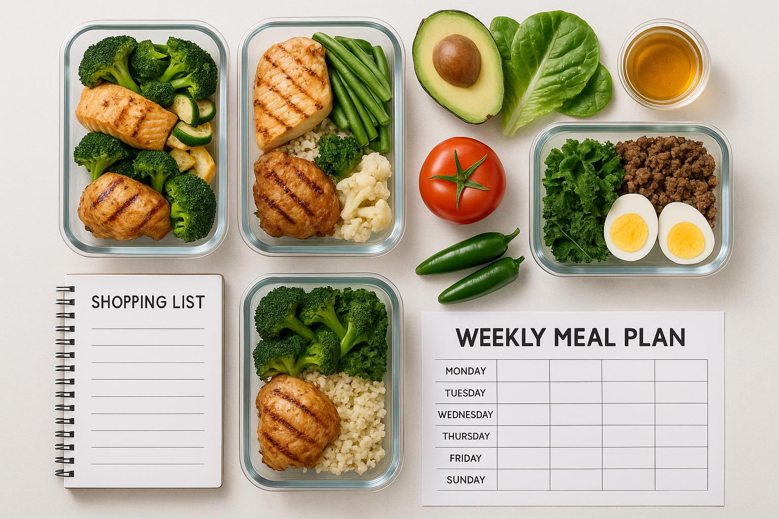 Keto Jídelníček na Týden Zdarma + PDF ke Stažení